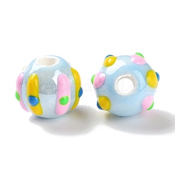 Handmade Porcelain Beads Strands&nbsp;PORC-L078-01H