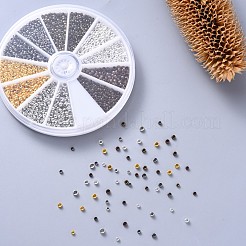 Brass Crimp Beads&nbsp;KK-YW0001-19