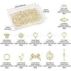 24Pcs 12 Styles Alloy Links/Connectors&nbsp;FIND-FS0004-65