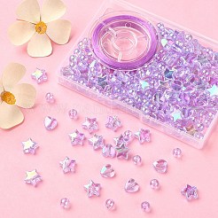 DIY Stretch Bracelet Making Kit&nbsp;DIY-YW0007-47A