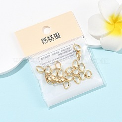 シェグレース ブラス スナップオン ベイル  カドミウムフリー＆ニッケルフリー＆鉛フリー  長持ちメッキ  18KGP本金メッキ  8x4x6mm  穴：6x3.5mm&nbsp;XGR0036G-51G