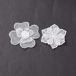 Polyester Lace Embroidery Sewing Ornament Accessories&nbsp;DIY-XCP0001-91