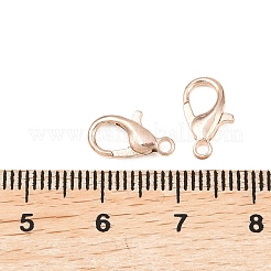 亜鉛合金カニカン  オウムトリガークラスプ  カドミウムフリー＆鉛フリー  ローズゴールド  12x6mm  穴：1.2mm&nbsp;E102-RG