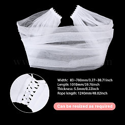 1Pc Polyester Gauze Tippet&nbsp;AJEW-GL0003-25C-02