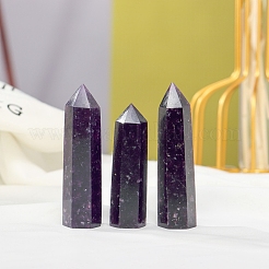 Tower Natural Lepidolite/Purple Mica Stone Home Display Decoration&nbsp;PW-WG15957-02