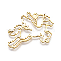 Zinc Alloy Open Back Bezel Pendants&nbsp;PALLOY-I126-19
