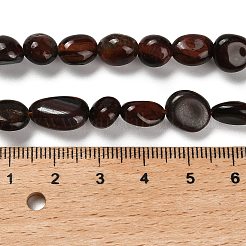 Natural Red Tiger Eye Beads Strands&nbsp;G-P497-01E-24