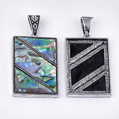 Abalone Shell/Paua Shell Big Pendants&nbsp;RESI-S376-08