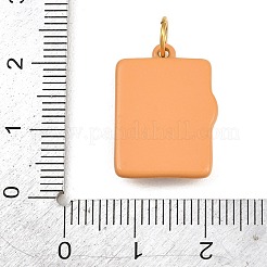 304ステンレスペンダント  バスケットボールのチャームが付いた猫の形  18KGP本金メッキ  ビスク  21x15x4mm  穴：4.5mm&nbsp;SA-CBA5D85-01G-01