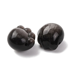 Natural Silver Obsidian Beads&nbsp;G-A310-01