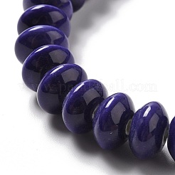 Glazed Porcelain Beads&nbsp;PORC-E017-02J