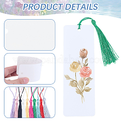 50Sheets Paper Blank Bookmark&nbsp;DIY-SP0007-24
