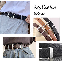 Stainless Steel Belt Loop Keepers&nbsp;FIND-WH0110-795