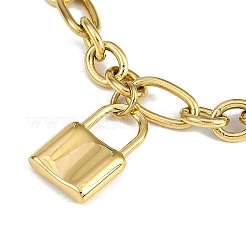 PVD Vacuum Plating 304 Stainless Steel Bracelets for Women&nbsp;BJEW-Z077-05G