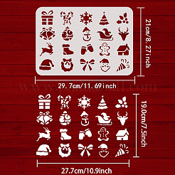 Plastic Reusable Drawing Painting Stencils Templates&nbsp;DIY-WH0202-380