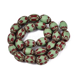 Handmade Millefiori Glass Barrel Beads&nbsp;LS-LA-N002-06E