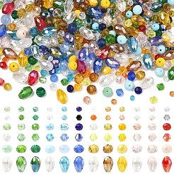 18 Strands 18 Styles Glass Beads Strands&nbsp;GLAA-YW0005-52