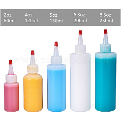 プラスチック接着剤ボトル  ホワイト  8.5x3.6cm  容量：60ミリリットル&nbsp;DIY-BC0009-04