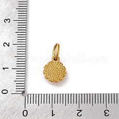 304 Stainless Steel Rhinestone Pendants&nbsp;STAS-M110-30G
