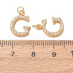 304 Stainless Steel with Crystal Rhinestone Charms&nbsp;RB-CBA5270-11G-G