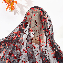 Halloween Bronzing Polyester Fabric&nbsp;OCOR-WH0067-98