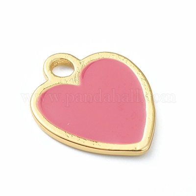Brass Enamel Pendants&nbsp;KK-B030-09G-1