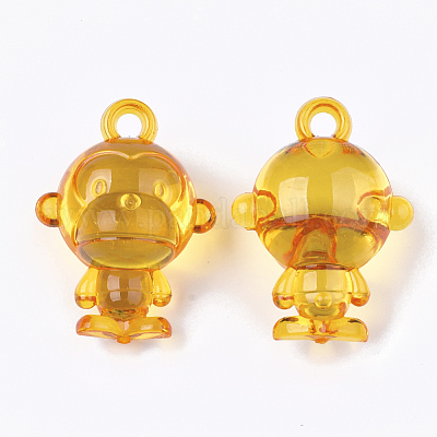 Transparent Acrylic Pendants&nbsp;TACR-S133-105-1