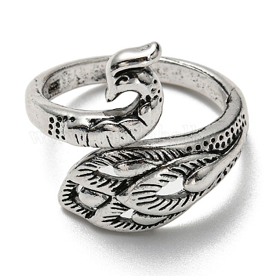 Alloy Open Cuff Ring&nbsp;SENE-PW0017-15M-1