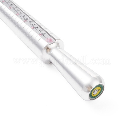 アルミリングサイズスティック  銀  250x24mm&nbsp;TOOL-E006-03-1