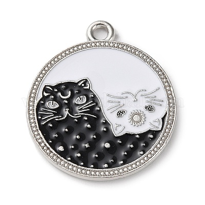Alloy Enamel Pendants&nbsp;ENAM-C019-02C-01-1