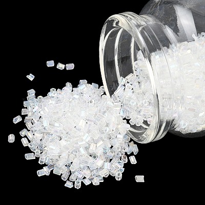 Two Cut Glass Seed Beads&nbsp;X-CSDBTC01-1