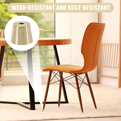 Iron Table Leg Protector Cups&nbsp;AJEW-WH0816-416A-G-1