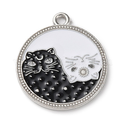 Alloy Enamel Pendants ENAM-C019-02C-01-1