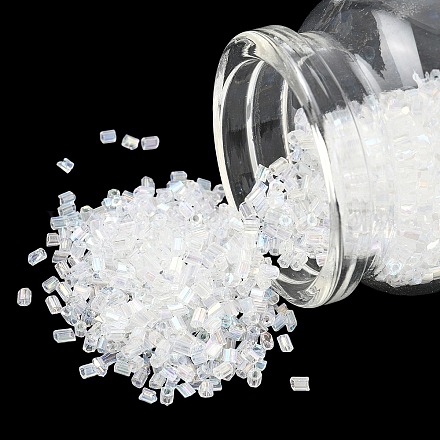 Two Cut Glass Seed Beads X-CSDBTC01-1