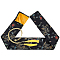 Cloth Bags, Rectangle, Black, 135x13.1x0.05cm