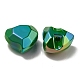 UV Plating Rainbow Iridescent Acrylic Beads&nbsp;OACR-P010-03G-3