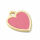 Brass Enamel Pendants&nbsp;KK-B030-09G-4