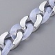 Handmade Imitation Gemstone Style Acrylic Curb Chains&nbsp;AJEW-JB00524-2