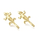 Brass Stud Earrings&nbsp;EJEW-B118-02G-4