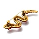 Snake Rhinestones Pins&nbsp;JEWB-M051-02G-01-2