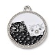 Alloy Enamel Pendants&nbsp;ENAM-C019-02C-01-1