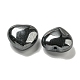 Natural Black Stone Beads&nbsp;G-P531-A02-01-2