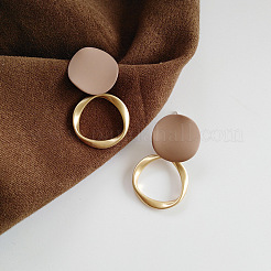 Alloy Stud Earrings&nbsp;FS-WG3C9D1-01