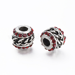Alloy European Beads&nbsp;RB-O039-01AS