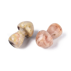 Natural Crazy Agate Mushroom Display Decorations&nbsp;G-Q602-03O