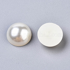 ABS Plastic Imitation Pearl Cabochons&nbsp;SACR-S738-10mm-Z24