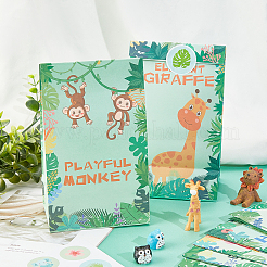 6 Style Animal Theme Paper Bags&nbsp;AJEW-WH0283-18