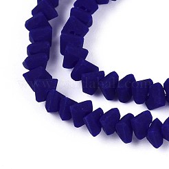 Frosted Opaque Glass Beads Strands&nbsp;GLAA-N017-4mm-20