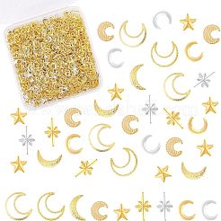1800 Pcs Brass Computer Patch Cabochons&nbsp;MRMJ-OC0001-61