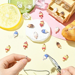 15Pcs 5 Styles Zinc Alloy Pendants&nbsp;FIND-CJ0005-36